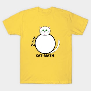 Circle-2rpi-cat-math T-Shirt